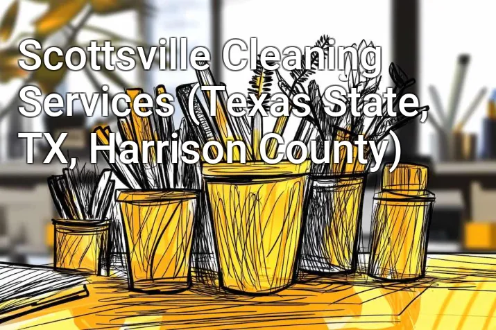 Scottsville Cleaning Services (Texas State, TX, Harrison County)