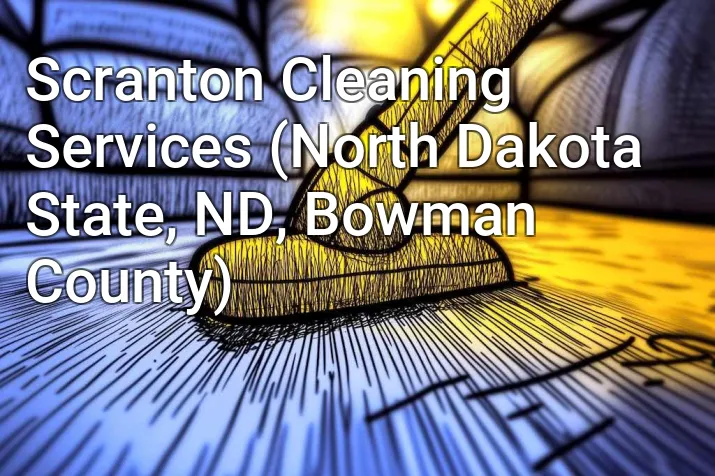 Scranton Cleaning Services (North Dakota State, ND, Bowman County)