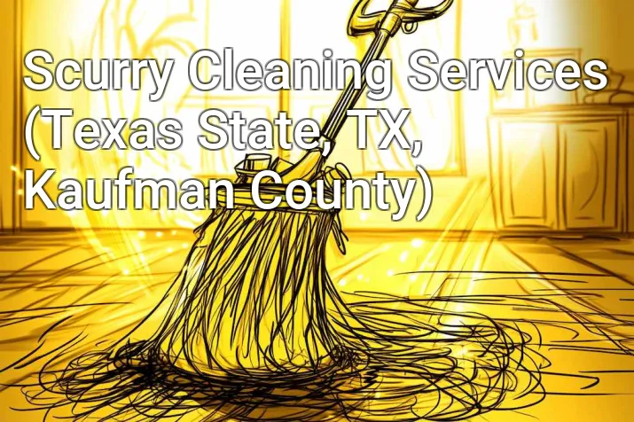 Scurry Cleaning Services (Texas State, TX, Kaufman County)