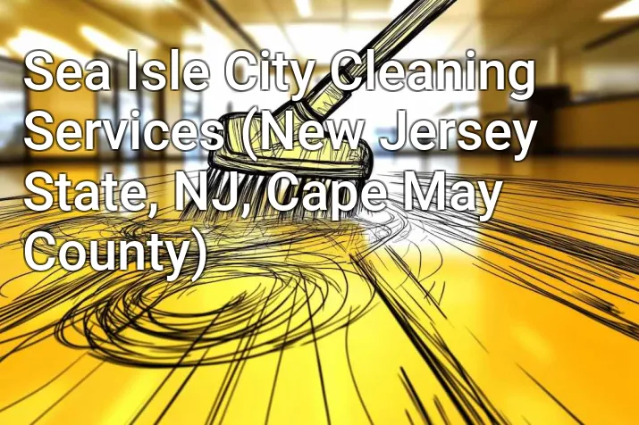 Sea Isle City Cleaning Services (New Jersey State, NJ, Cape May County)