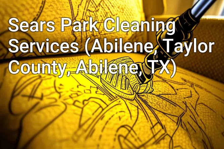 Sears Park Cleaning Services (Abilene, Taylor County, Abilene, TX)
