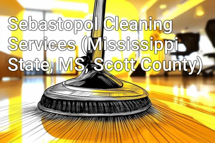 Sebastopol Cleaning Services (Mississippi State, MS, Scott County)