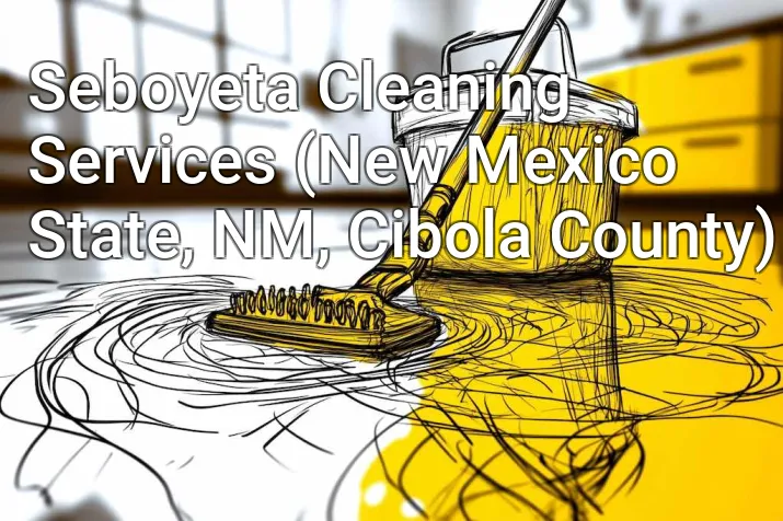 Seboyeta Cleaning Services (New Mexico State, NM, Cibola County)