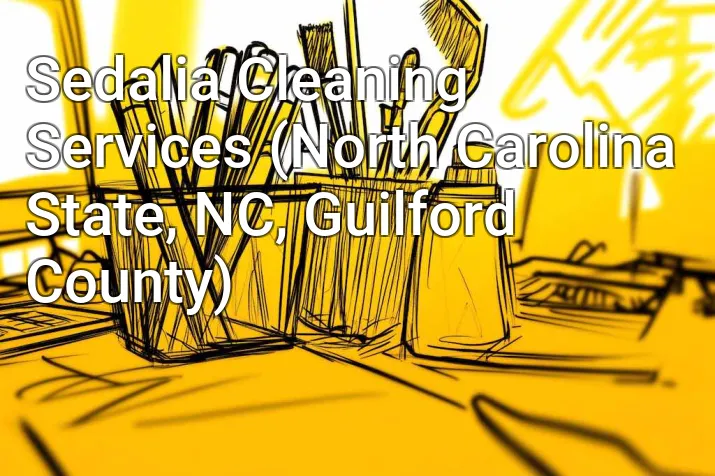 Sedalia Cleaning Services (North Carolina State, NC, Guilford County)