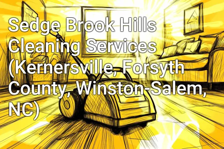 Sedge Brook Hills Cleaning Services (Kernersville, Forsyth County, Winston-Salem, NC)