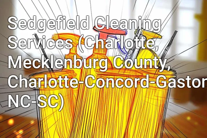Sedgefield Cleaning Services (Charlotte, Mecklenburg County, Charlotte-Concord-Gastonia, NC-SC)