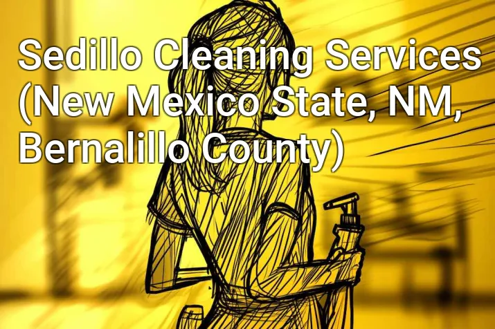 Sedillo Cleaning Services (New Mexico State, NM, Bernalillo County)