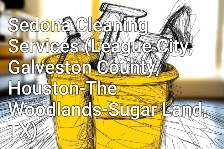 Sedona Cleaning Services (League City, Galveston County, Houston-The Woodlands-Sugar Land, TX)