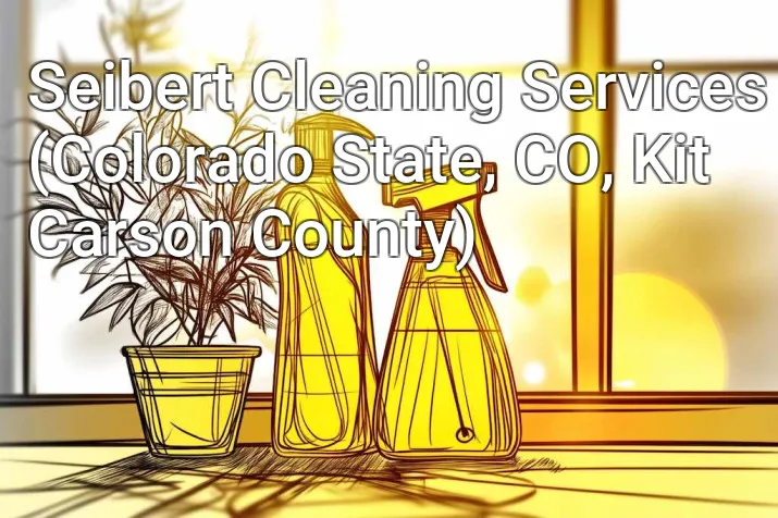 Seibert Cleaning Services (Colorado State, CO, Kit Carson County)