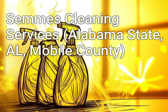 Semmes Cleaning Services (Alabama State, AL, Mobile County)