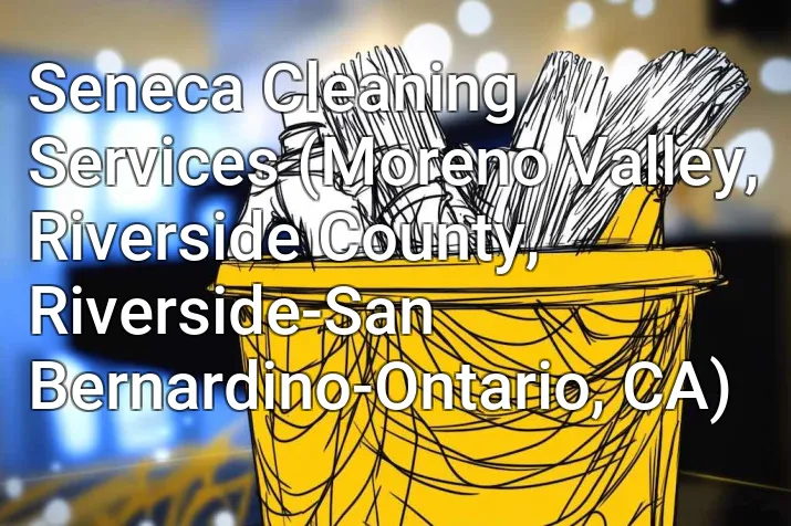 Seneca Cleaning Services (Moreno Valley, Riverside County, Riverside-San Bernardino-Ontario, CA)