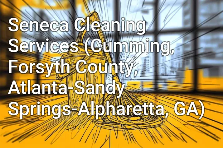 Seneca Cleaning Services (Cumming, Forsyth County, Atlanta-Sandy Springs-Alpharetta, GA)