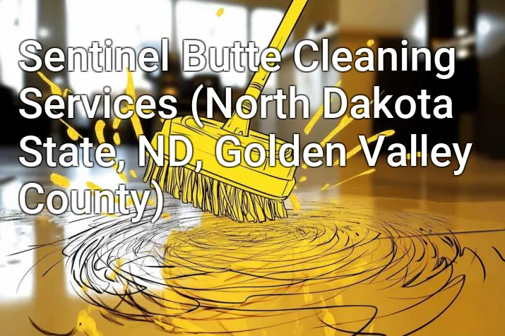 Sentinel Butte Cleaning Services (North Dakota State, ND, Golden Valley County)