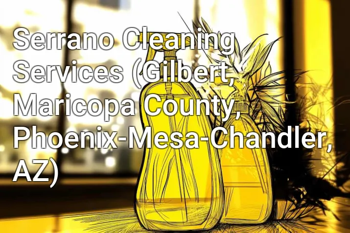 Serrano Cleaning Services (Gilbert, Maricopa County, Phoenix-Mesa-Chandler, AZ)