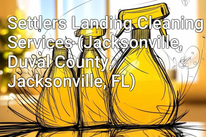 Settlers Landing Cleaning Services (Jacksonville, Duval County, Jacksonville, FL)