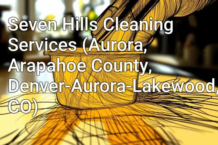 Seven Hills Cleaning Services (Aurora, Arapahoe County, Denver-Aurora-Lakewood, CO)