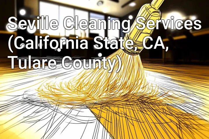 Seville Cleaning Services (California State, CA, Tulare County)