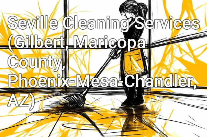 Seville Cleaning Services (Gilbert, Maricopa County, Phoenix-Mesa-Chandler, AZ)