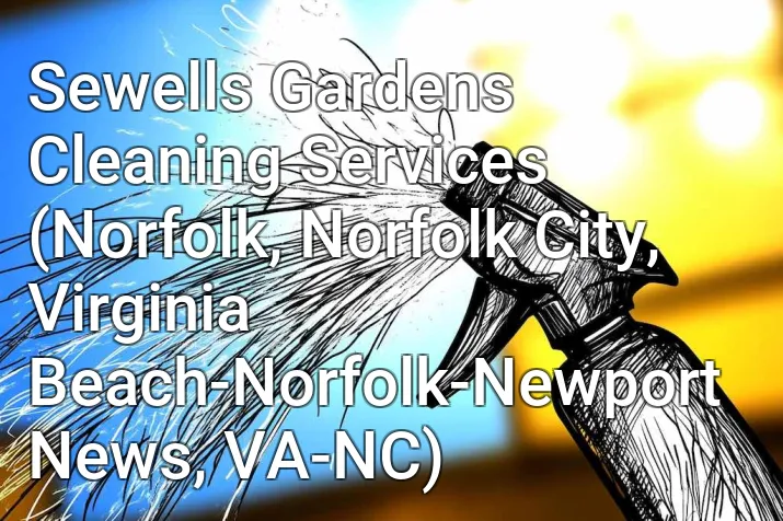 Sewells Gardens Cleaning Services (Norfolk, Norfolk City, Virginia Beach-Norfolk-Newport News, VA-NC)