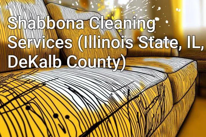 Shabbona Cleaning Services (Illinois State, IL, DeKalb County)