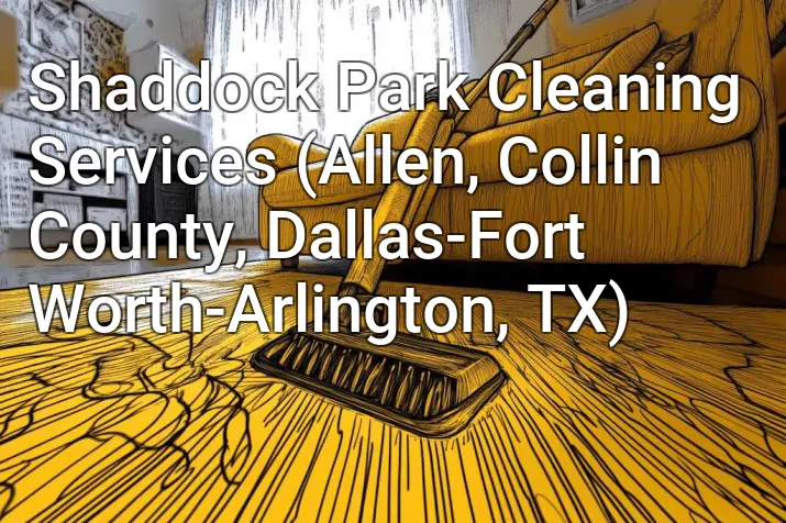 Shaddock Park Cleaning Services (Allen, Collin County, Dallas-Fort Worth-Arlington, TX)