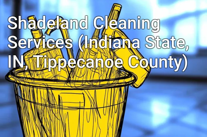 Shadeland Cleaning Services (Indiana State, IN, Tippecanoe County)