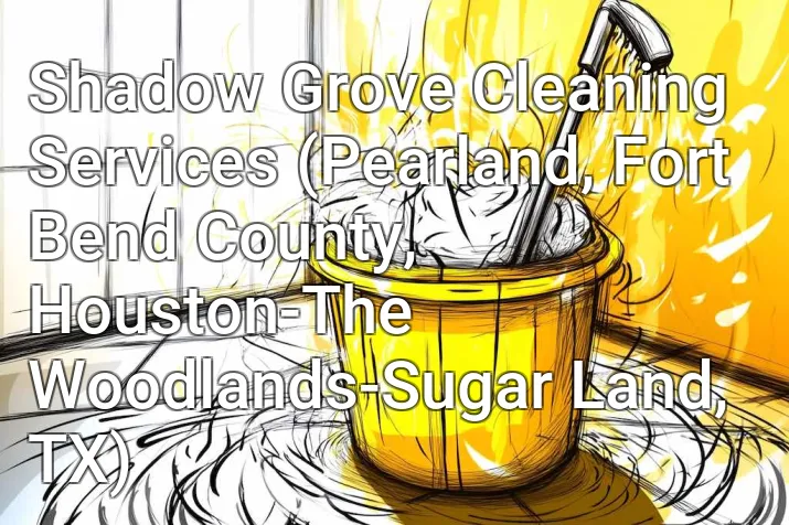 Shadow Grove Cleaning Services (Pearland, Fort Bend County, Houston-The Woodlands-Sugar Land, TX)