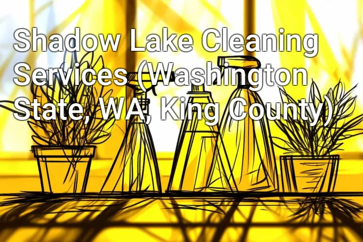 Shadow Lake Cleaning Services (Washington State, WA, King County)