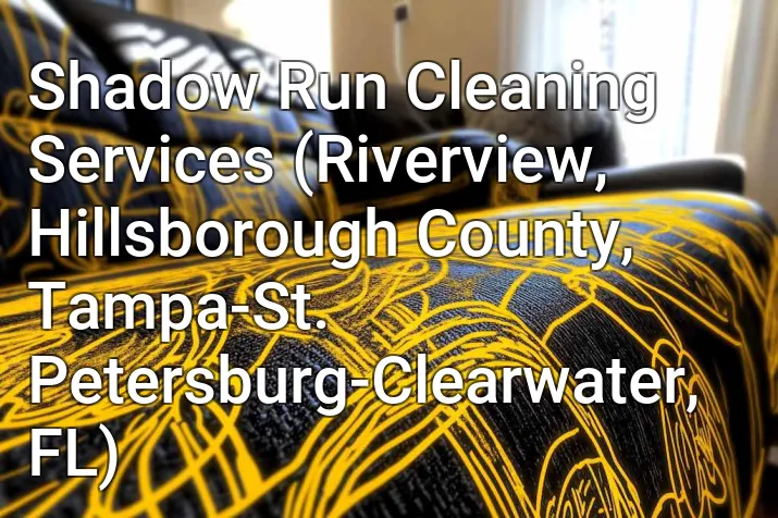 Shadow Run Cleaning Services (Riverview, Hillsborough County, Tampa-St. Petersburg-Clearwater, FL)