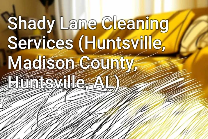 Shady Lane Cleaning Services (Huntsville, Madison County, Huntsville, AL)