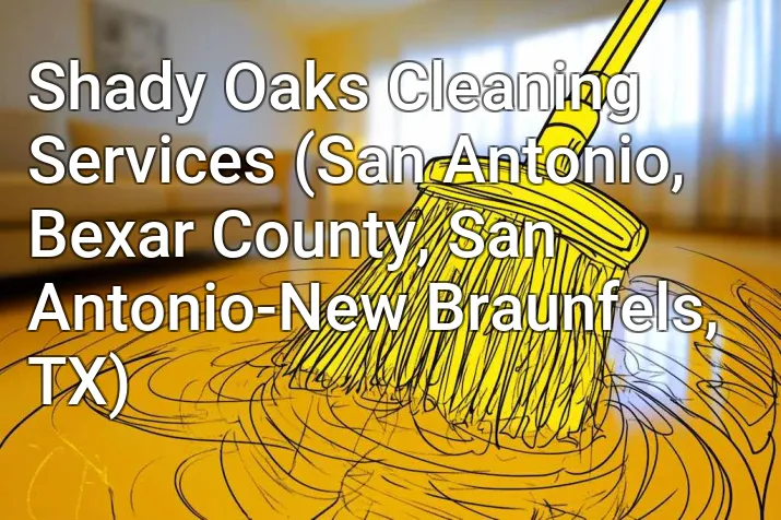 Shady Oaks Cleaning Services (San Antonio, Bexar County, San Antonio-New Braunfels, TX)