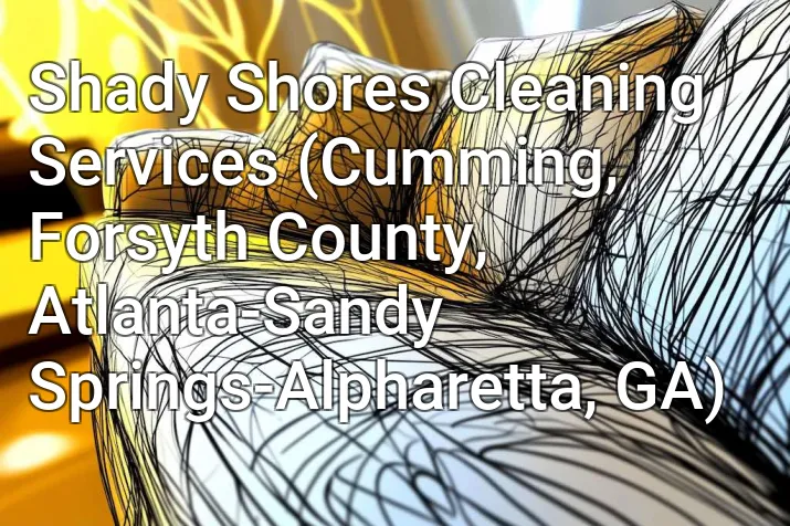 Shady Shores Cleaning Services (Cumming, Forsyth County, Atlanta-Sandy Springs-Alpharetta, GA)