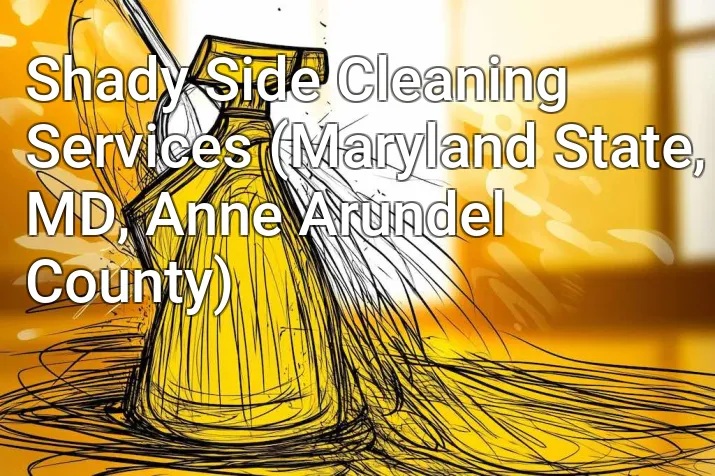 Shady Side Cleaning Services (Maryland State, MD, Anne Arundel County)