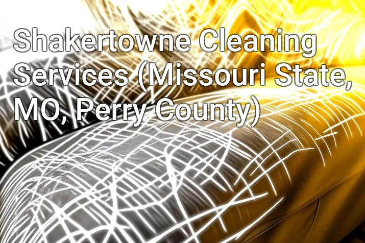 Shakertowne Cleaning Services (Missouri State, MO, Perry County)