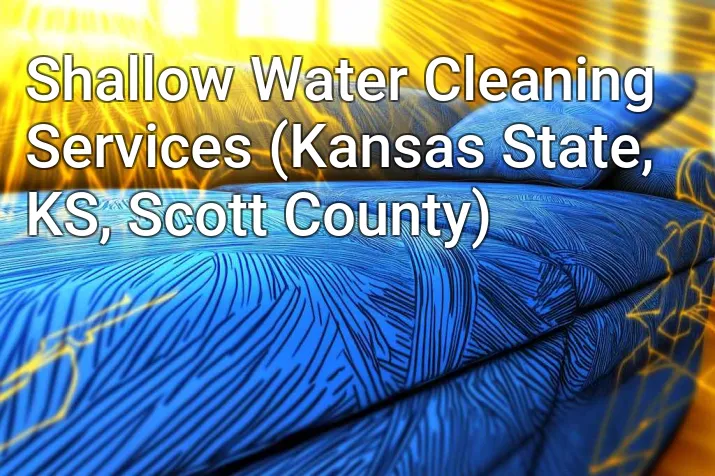 Shallow Water Cleaning Services (Kansas State, KS, Scott County)