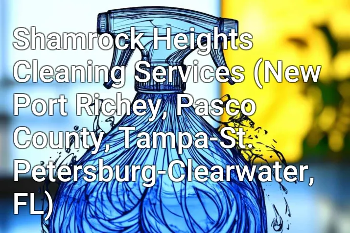 Shamrock Heights Cleaning Services (New Port Richey, Pasco County, Tampa-St. Petersburg-Clearwater, FL)