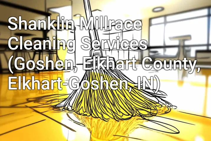 Shanklin Millrace Cleaning Services (Goshen, Elkhart County, Elkhart-Goshen, IN)