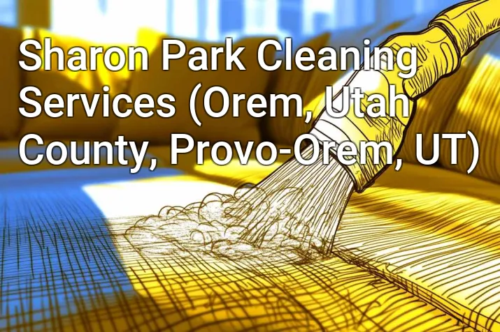 Sharon Park Cleaning Services (Orem, Utah County, Provo-Orem, UT)