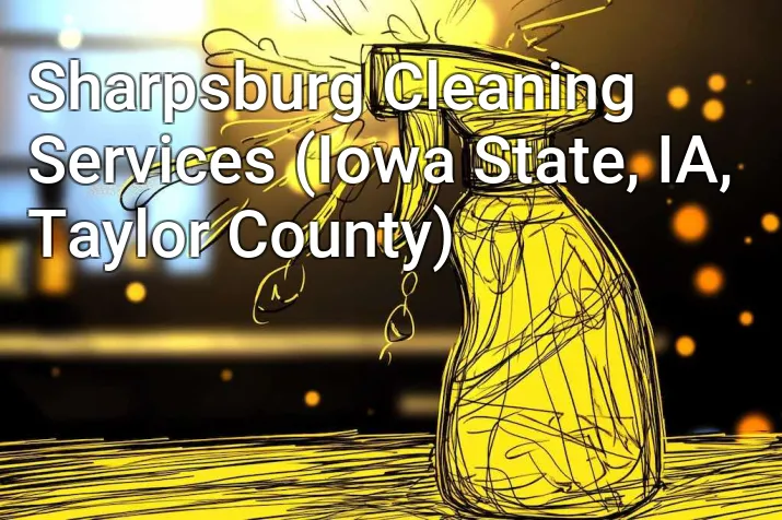 Sharpsburg Cleaning Services (Iowa State, IA, Taylor County)