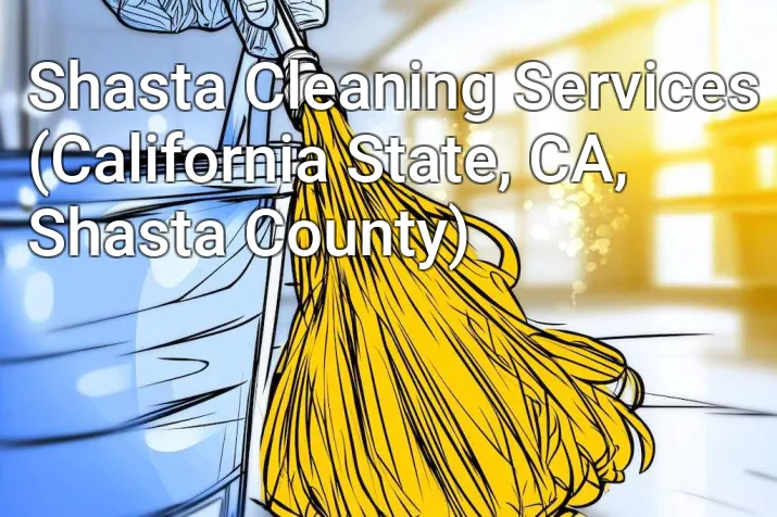 Shasta Cleaning Services (California State, CA, Shasta County)