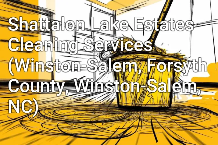 Shattalon Lake Estates Cleaning Services (Winston-Salem, Forsyth County, Winston-Salem, NC)