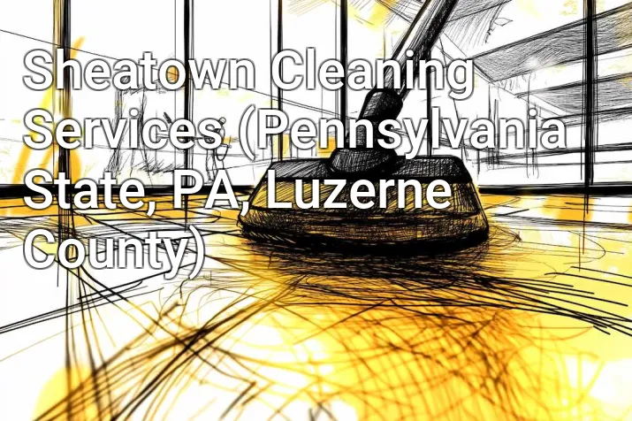 Sheatown Cleaning Services (Pennsylvania State, PA, Luzerne County)