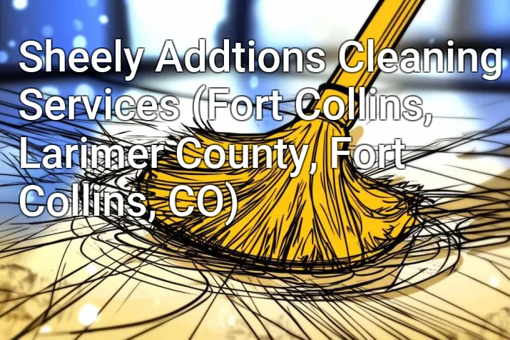 Sheely Addtions Cleaning Services (Fort Collins, Larimer County, Fort Collins, CO)
