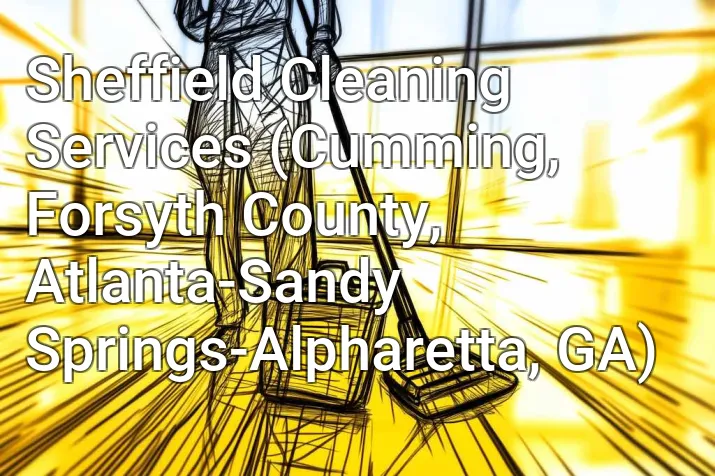 Sheffield Cleaning Services (Cumming, Forsyth County, Atlanta-Sandy Springs-Alpharetta, GA)