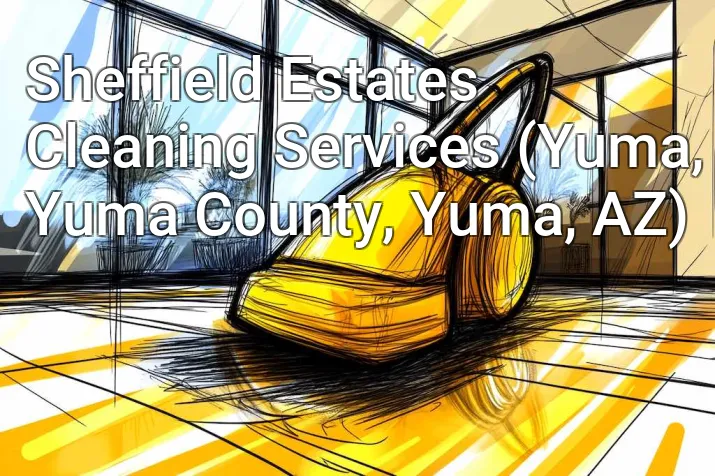 Sheffield Estates Cleaning Services (Yuma, Yuma County, Yuma, AZ)