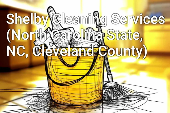 Shelby Cleaning Services (North Carolina State, NC, Cleveland County)