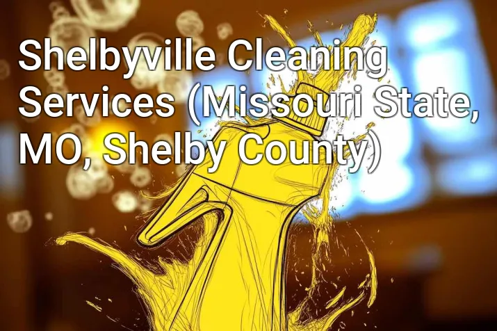 Shelbyville Cleaning Services (Missouri State, MO, Shelby County)