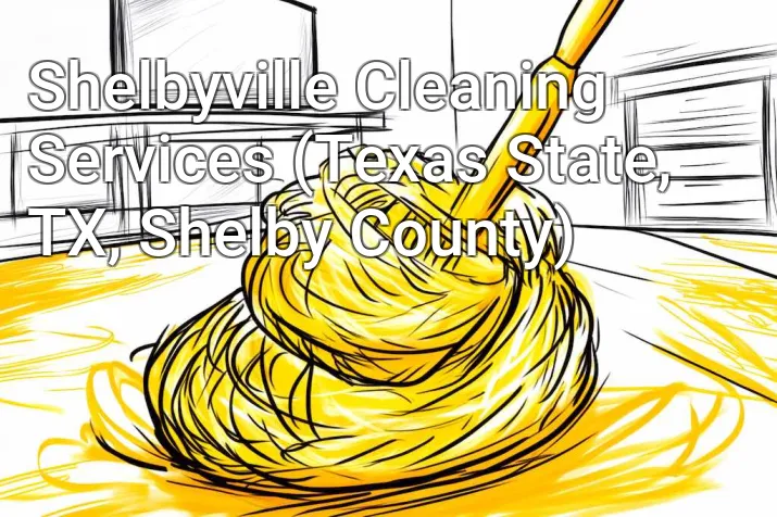 Shelbyville Cleaning Services (Texas State, TX, Shelby County)