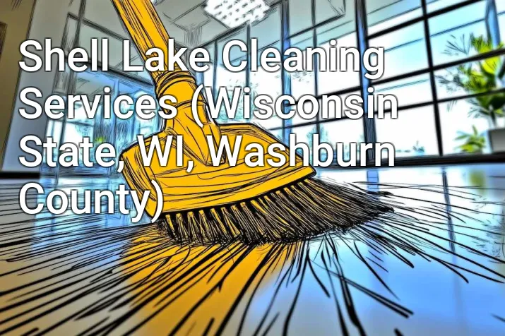 Shell Lake Cleaning Services (Wisconsin State, WI, Washburn County)