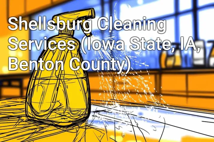 Shellsburg Cleaning Services (Iowa State, IA, Benton County)